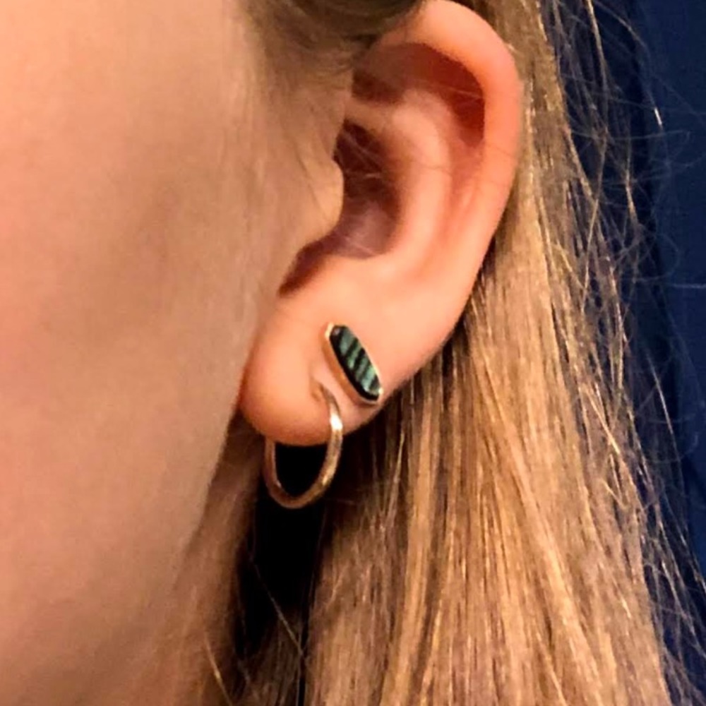 Kendra Scott Abalone Shell Earrings